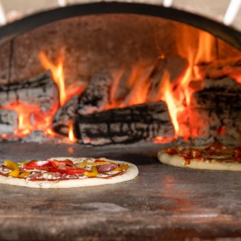 The Quiet Bite wood fired pizza oven