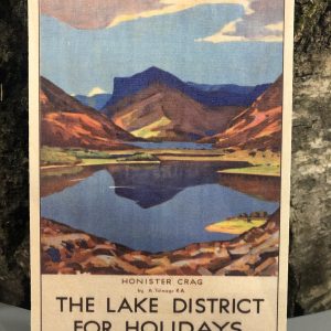 Wooden postcard