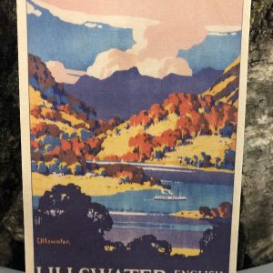 Wooden postcard