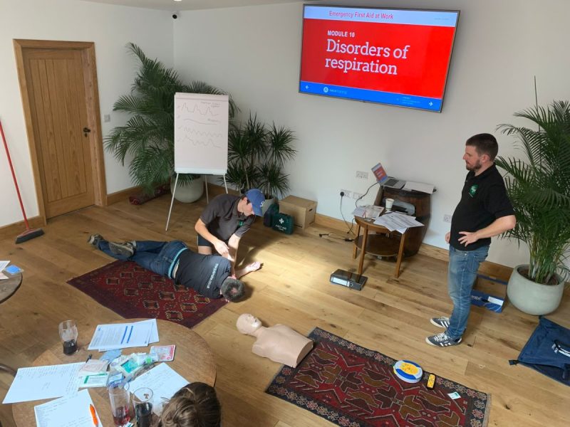 First Aid Training in the meeting room First Aid Training in the meeting room